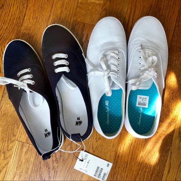 [New] Size 8 walking shoes (like Keds) - Picture 2 of 2